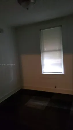 a view of a window in a room