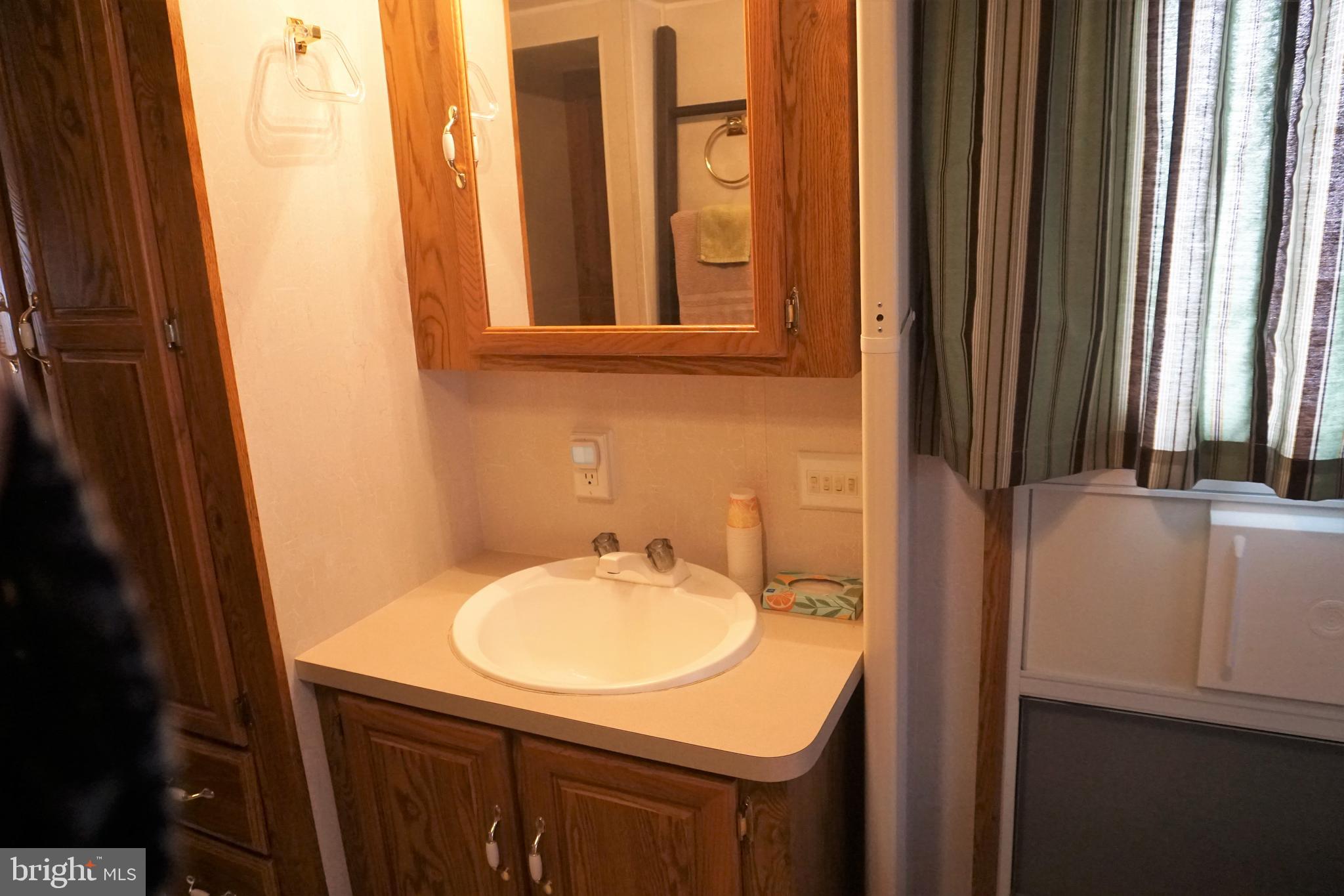 69 Block Falling Waters, WV 25419 - Photo 14 of 14 a bathroom with a sink and a mirror