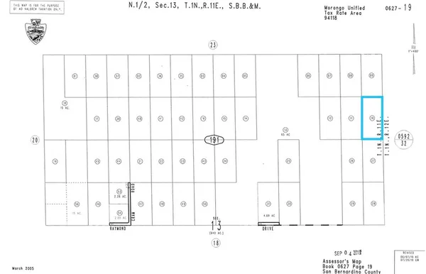 $14,500 | 0 Sampson Avenue, Twentynine Palms, CA 92277
