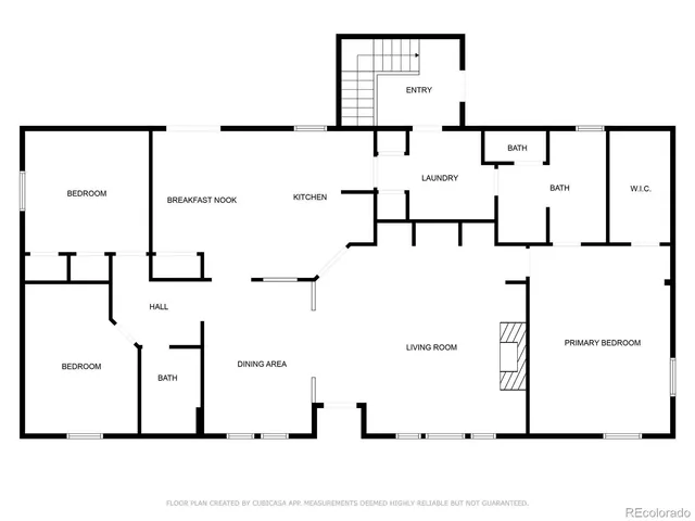 a view of an ocean and beach
