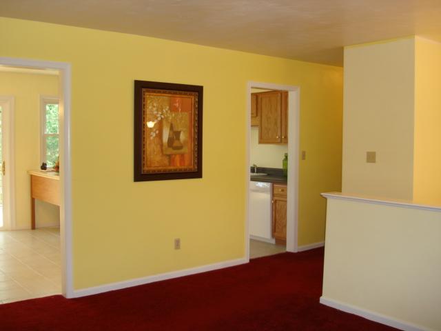 278 Mountain Pass Road Blue Ridge, VA 24064 - Photo 5 of 19 a view of an empty room with wooden floor and a window
