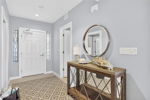 a view of a livingroom with furniture