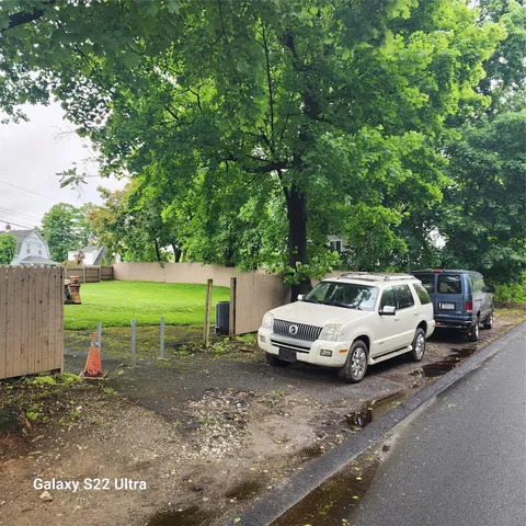 a car parked on the side of the road