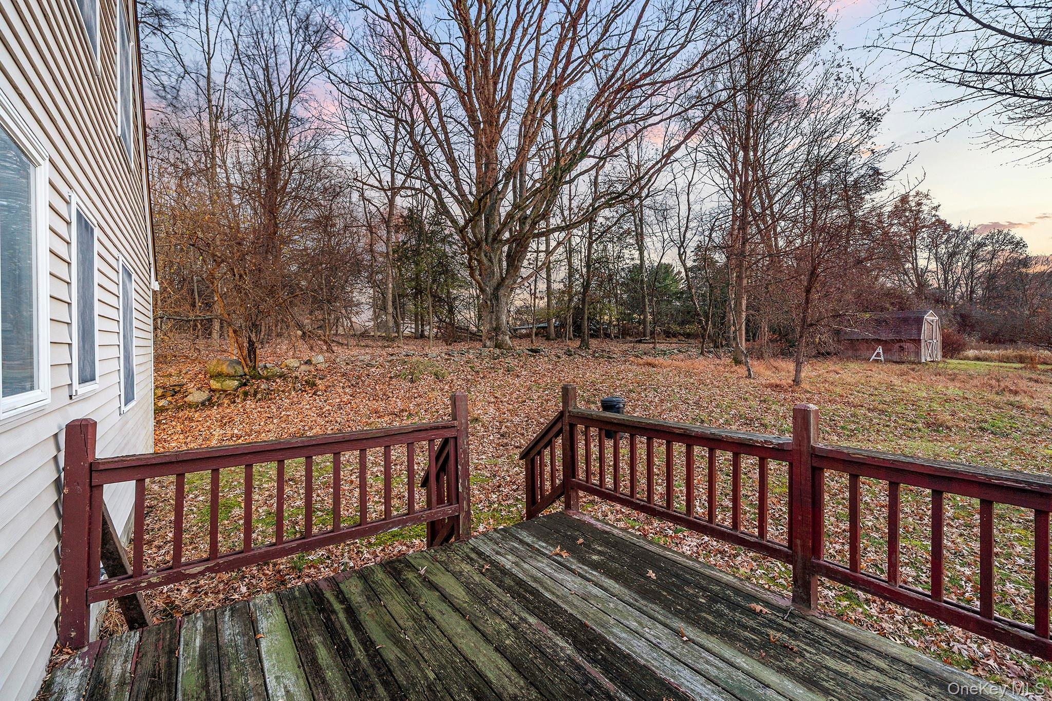 290 Ridge Road Campbell Hall, NY 10916 - Photo 24 of 26 a view of a wooden roof deck