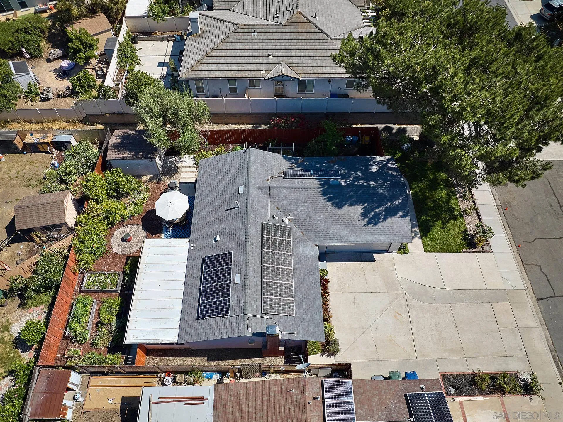 12835 Reo Real Drive Poway, CA 92064 - Photo 34 of 46 an aerial view of residential houses with outdoor space