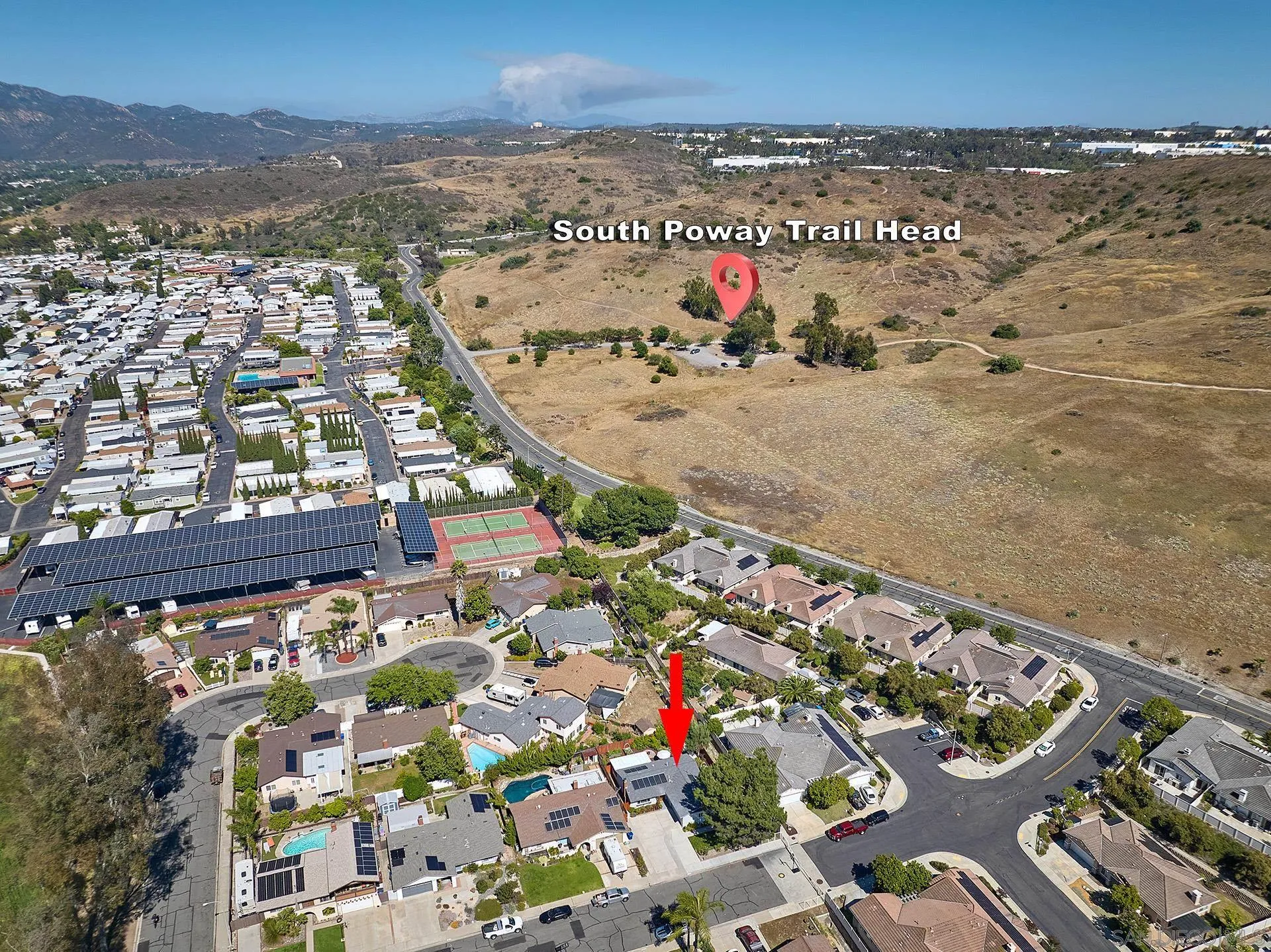12835 Reo Real Drive Poway, CA 92064 - Photo 35 of 46 an aerial view of a city