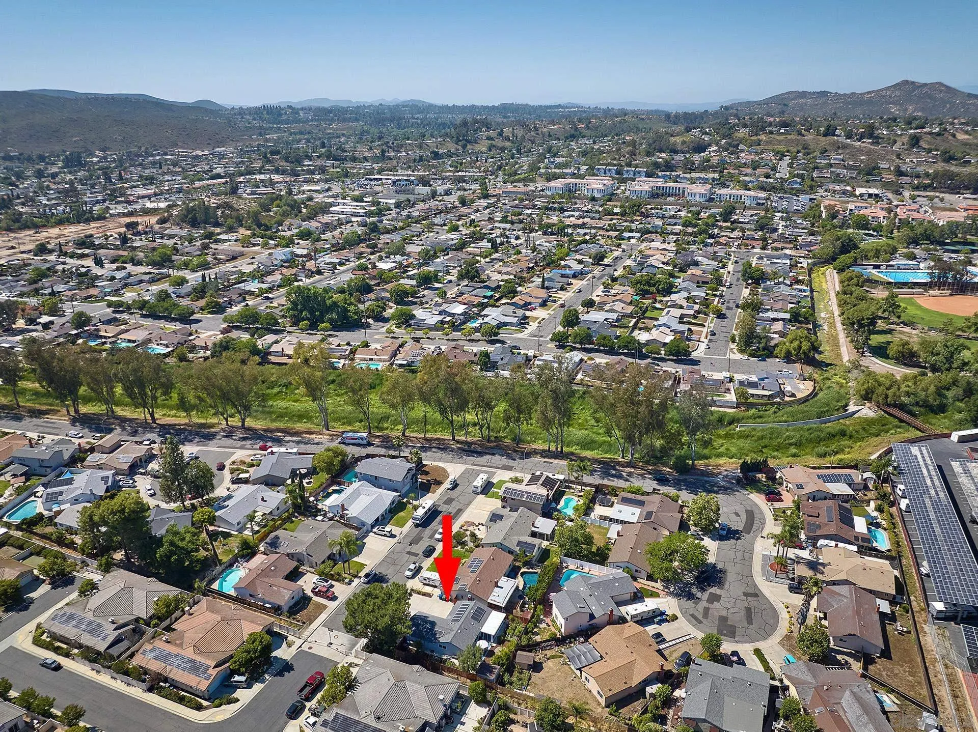 12835 Reo Real Drive Poway, CA 92064 - Photo 38 of 46 an aerial view of multiple house