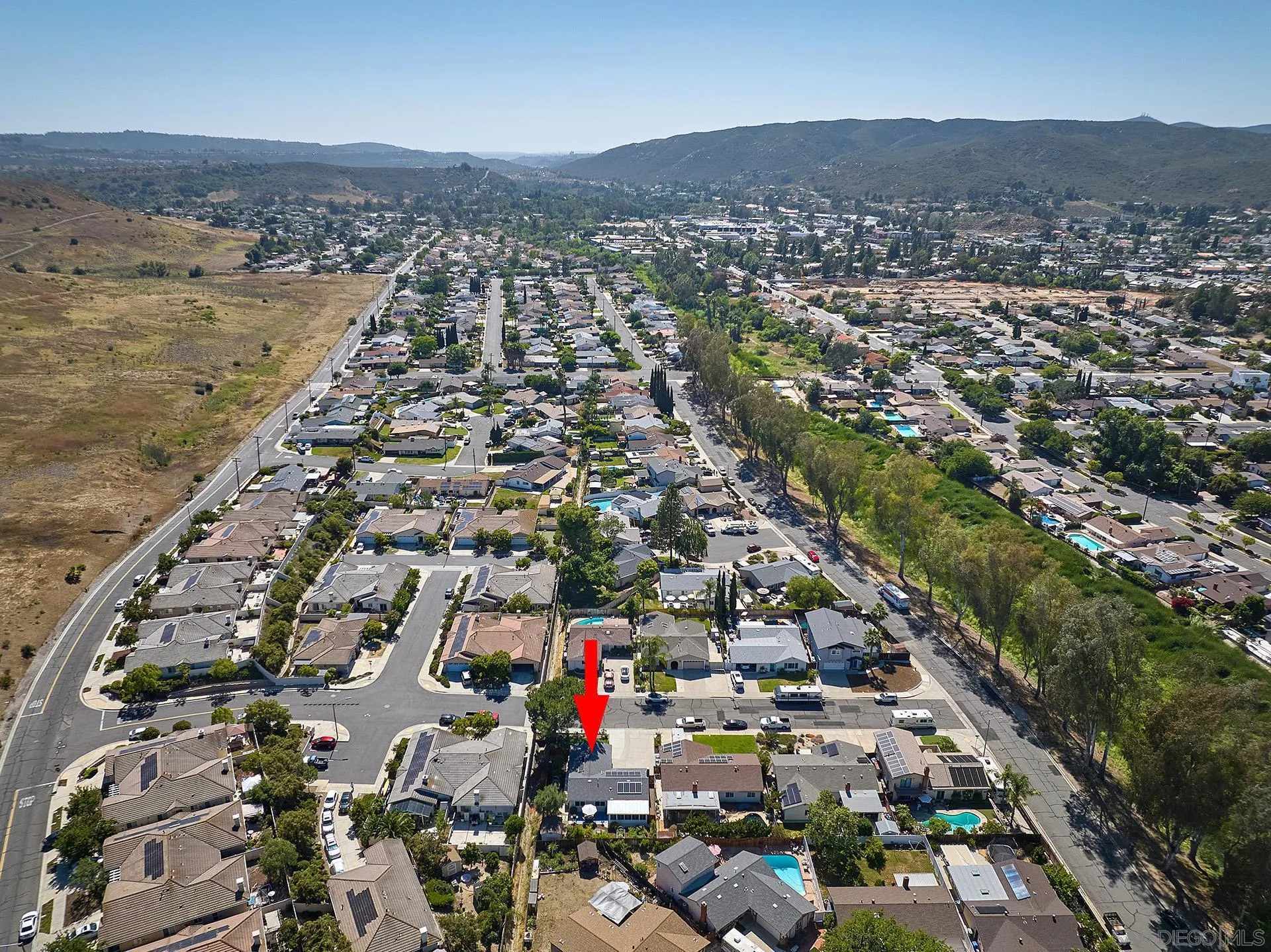 12835 Reo Real Drive Poway, CA 92064 - Photo 40 of 46 an aerial view of a city