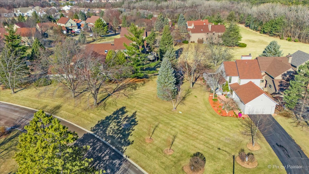 Lot#34 White Ash Road Crystal Lake, IL 60014 - Photo 10 of 13 an aerial view of residential houses with outdoor space
