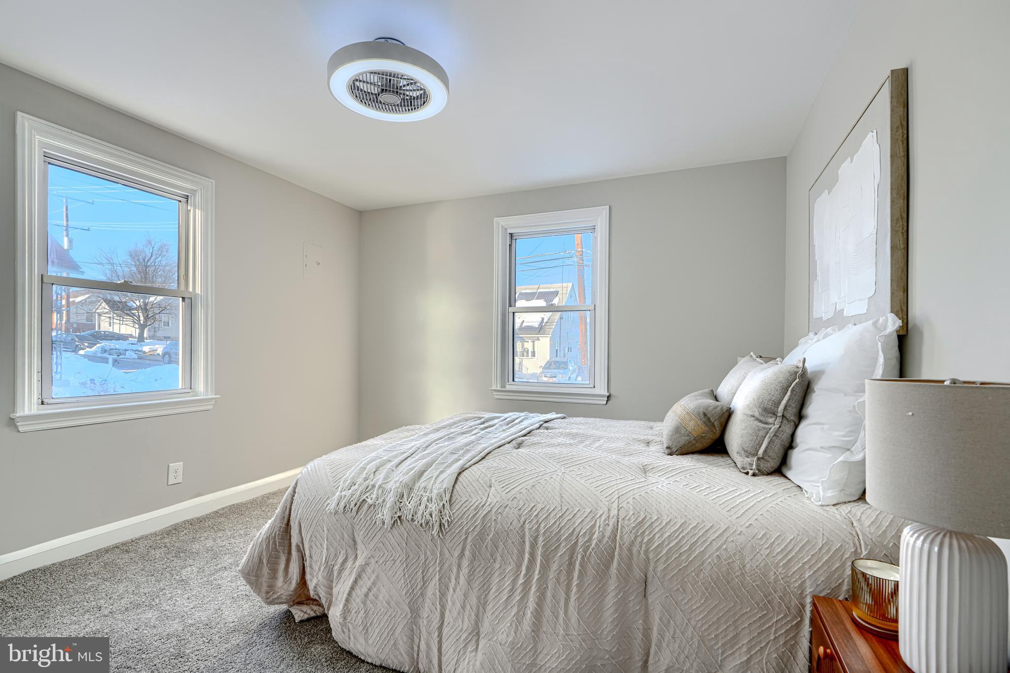 1203 Hilldale Road Baltimore, MD 21237 - Photo 18 of 55 a bedroom with a bed and a window