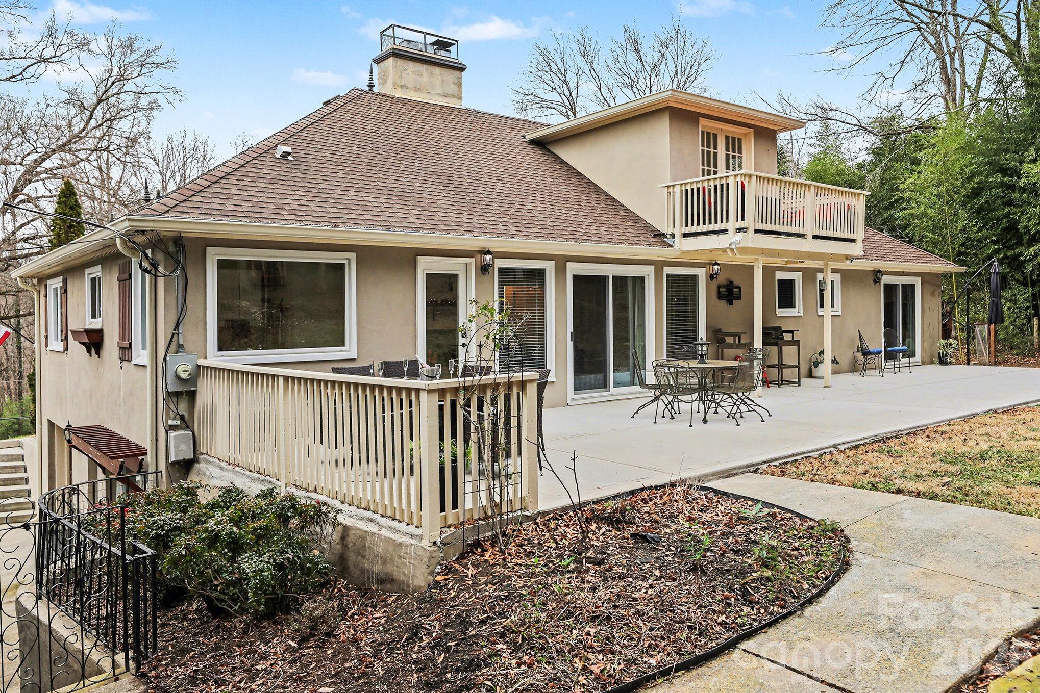 123 Old Bell Road Charlotte, NC 28270 - Photo 36 of 46 front view of a house with a porch