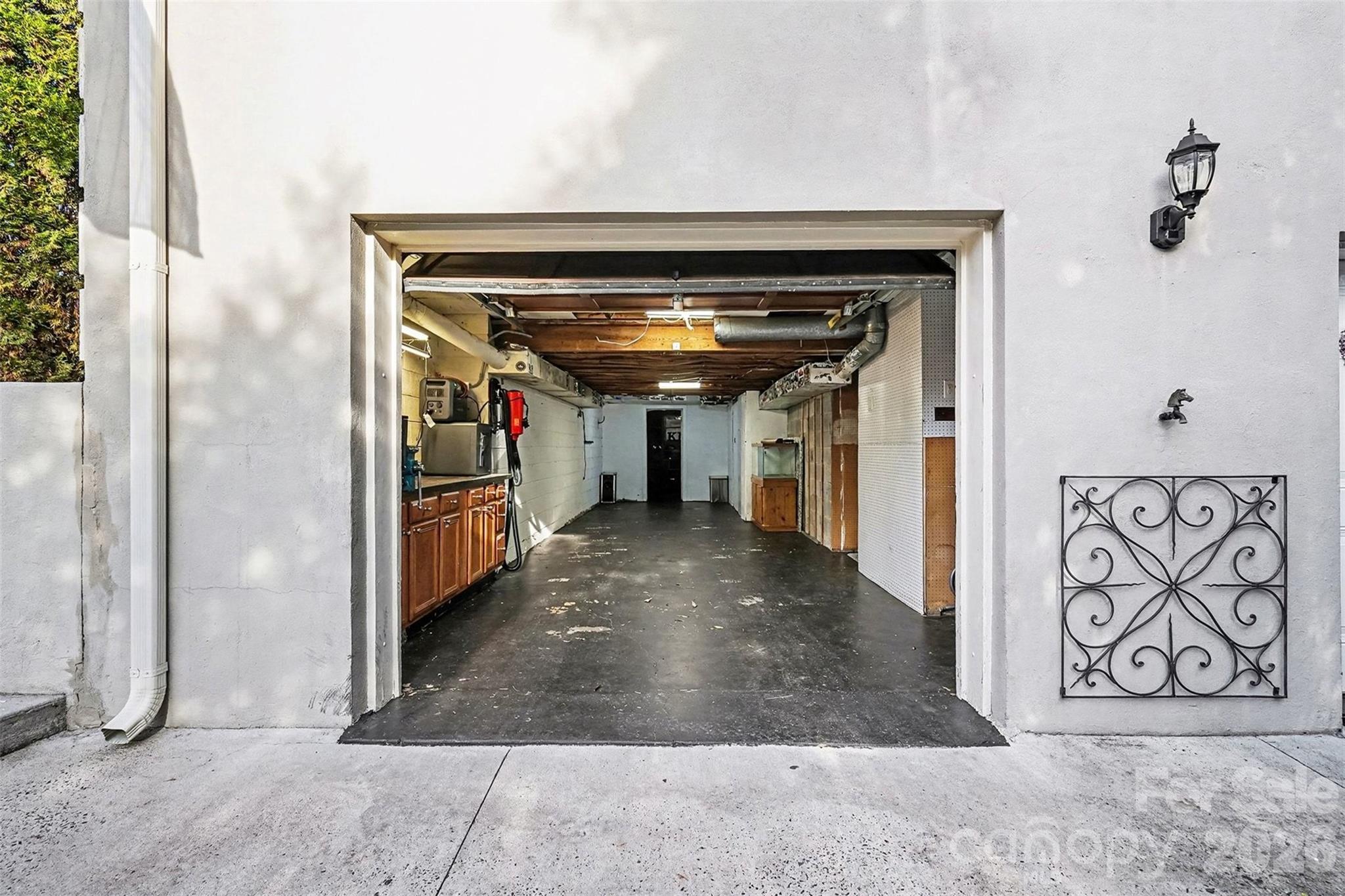 123 Old Bell Road Charlotte, NC 28270 - Photo 40 of 46 a view of a hallway with wooden walls