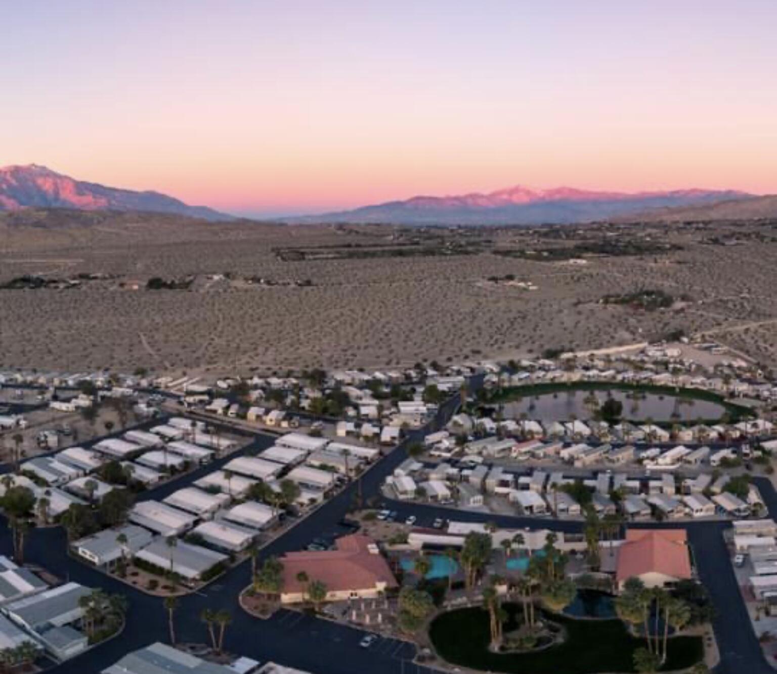 74711 Dillon Road Desert Hot Springs, CA 92241 - Photo 35 of 44 an aerial view of a city