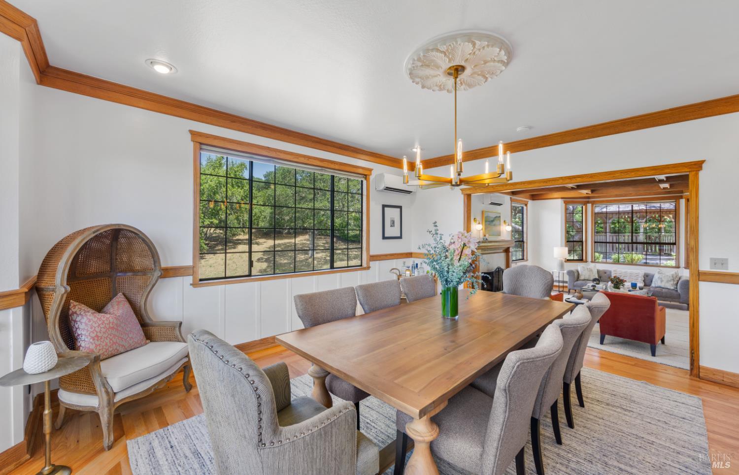 10 Lockton Lane Novato, CA 94945 - Photo 14 of 68 Elegant formal dining space with generous scale, ideal for hosting family celebrations or refined dinner parties.