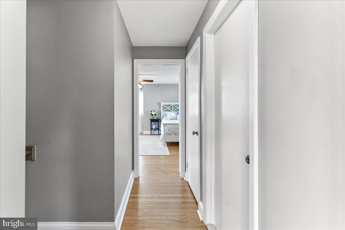 400 Southcroft Road Springfield, PA 19064 - Photo 22 of 44 a view of a hallway with toilet