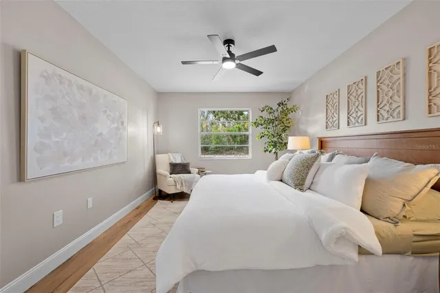 a view of a yard with an outdoor space