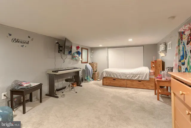 a view of a storage room with washer and dryer