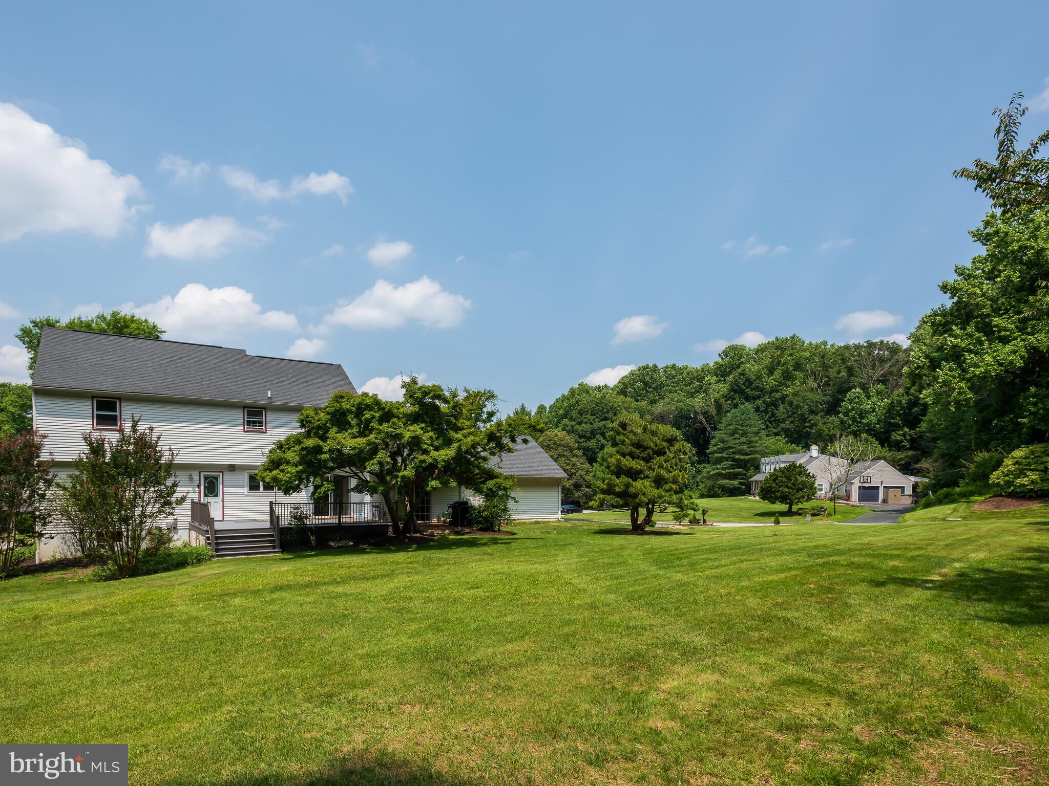 612 Bough Road Exton, PA 19341 - Photo 35 of 40 Back of home w trellis