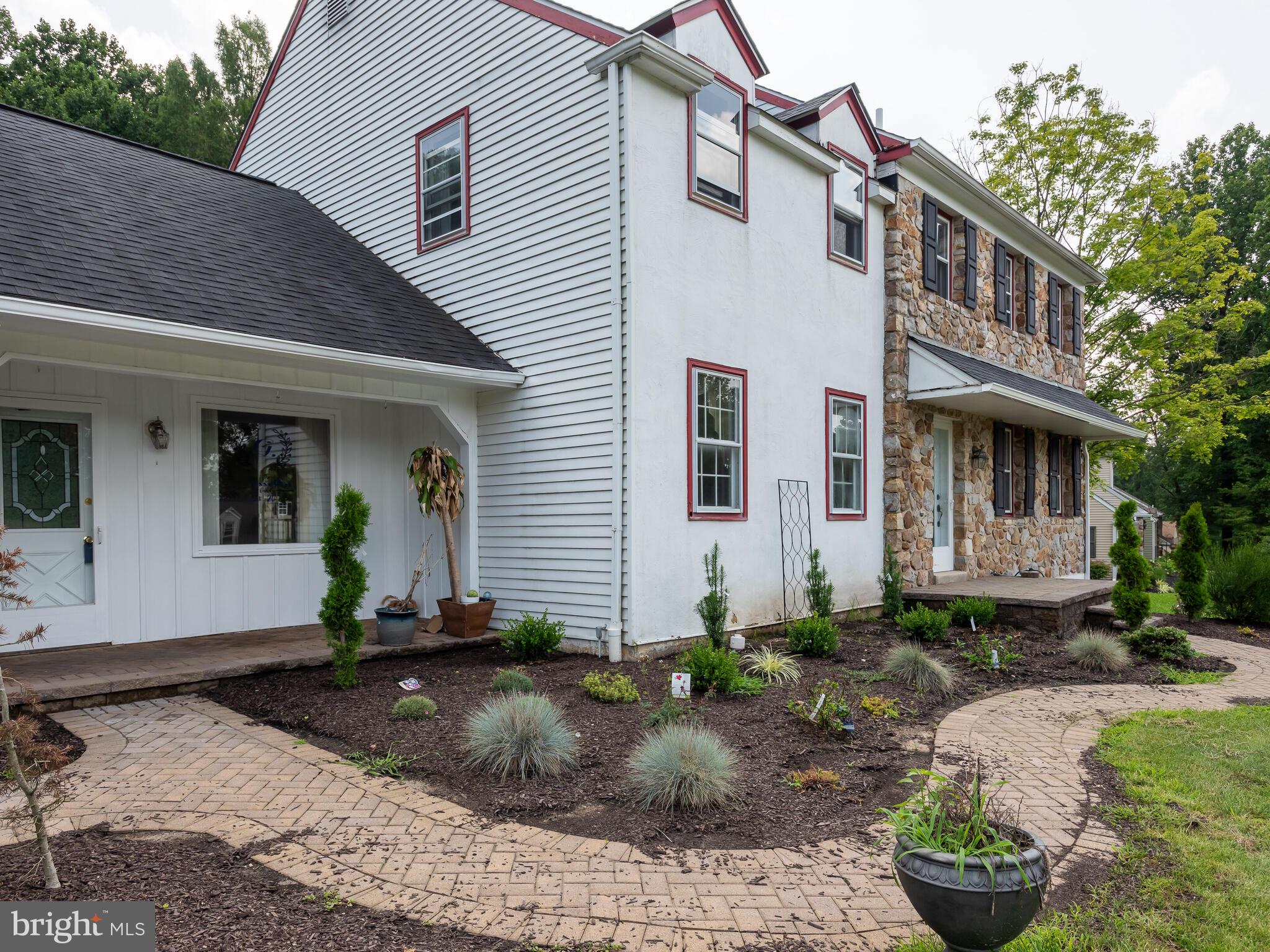 612 Bough Road Exton, PA 19341 - Photo 36 of 40 Brick walkway