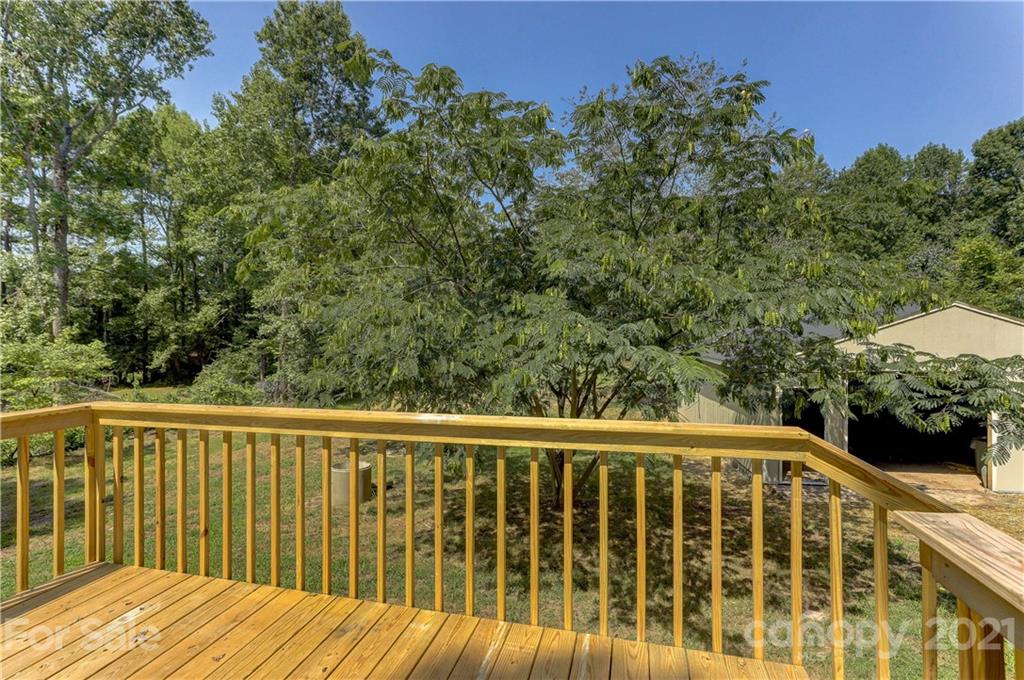 179 Davidson Road Clover, SC 29710 - Photo 26 of 31 a view of balcony with wooden floor and fence