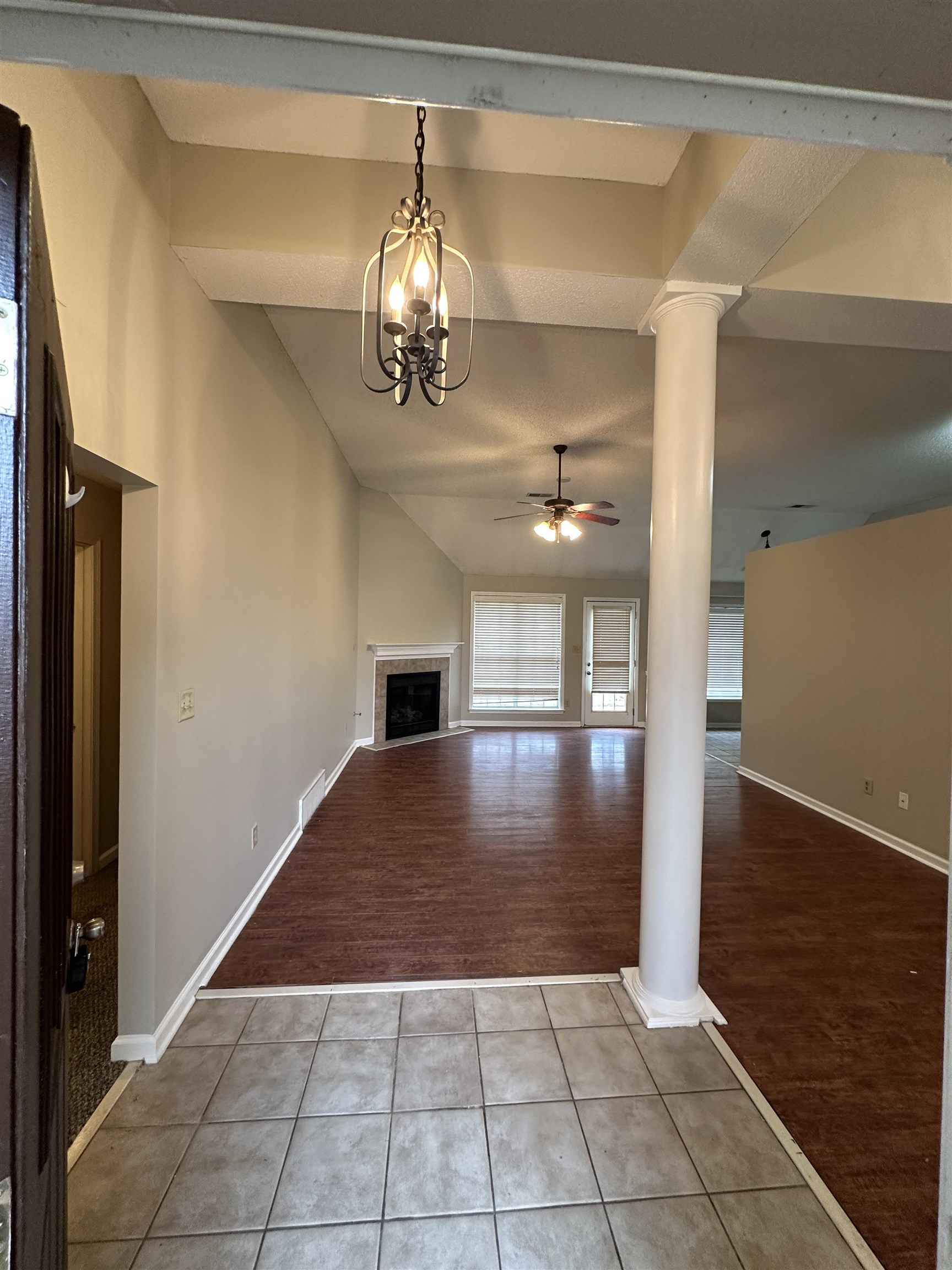 10144 Lynham Drive Cordova, TN 38016 - Photo 2 of 15 a view of water heater room with a fireplace