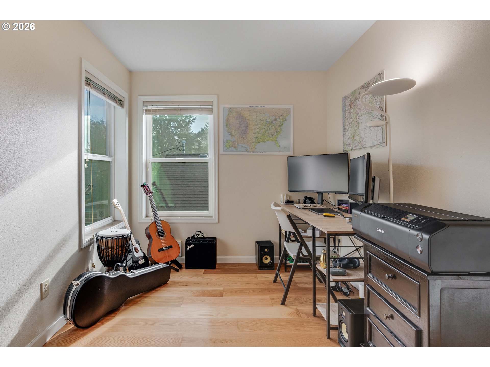 1435 Sunset Avenue Oceanside, OR 97141 - Photo 17 of 46 a workspace with furniture and a window
