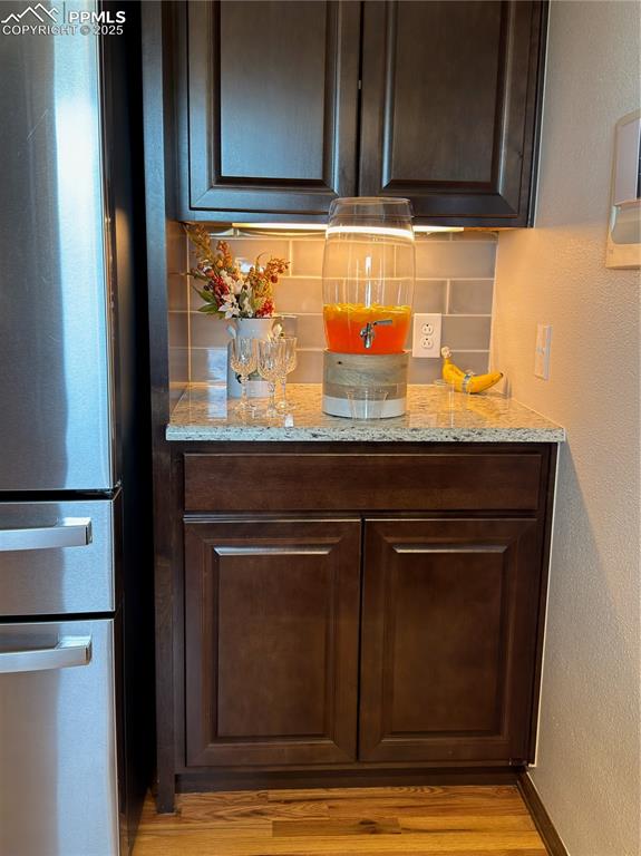 5825 Wilson Road Colorado Springs, CO 80919 - Photo 12 of 48 a bathroom with a sink and a mirror