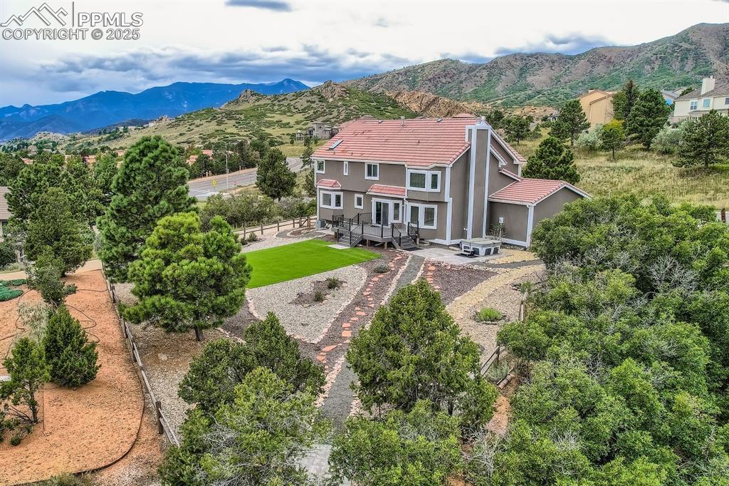 5825 Wilson Road Colorado Springs, CO 80919 - Photo 46 of 48 an aerial view of a house