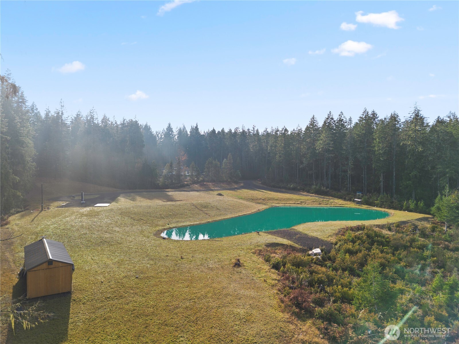 151 East Kingsley Place Belfair, WA 98528 - Photo 20 of 40 a view of a backyard