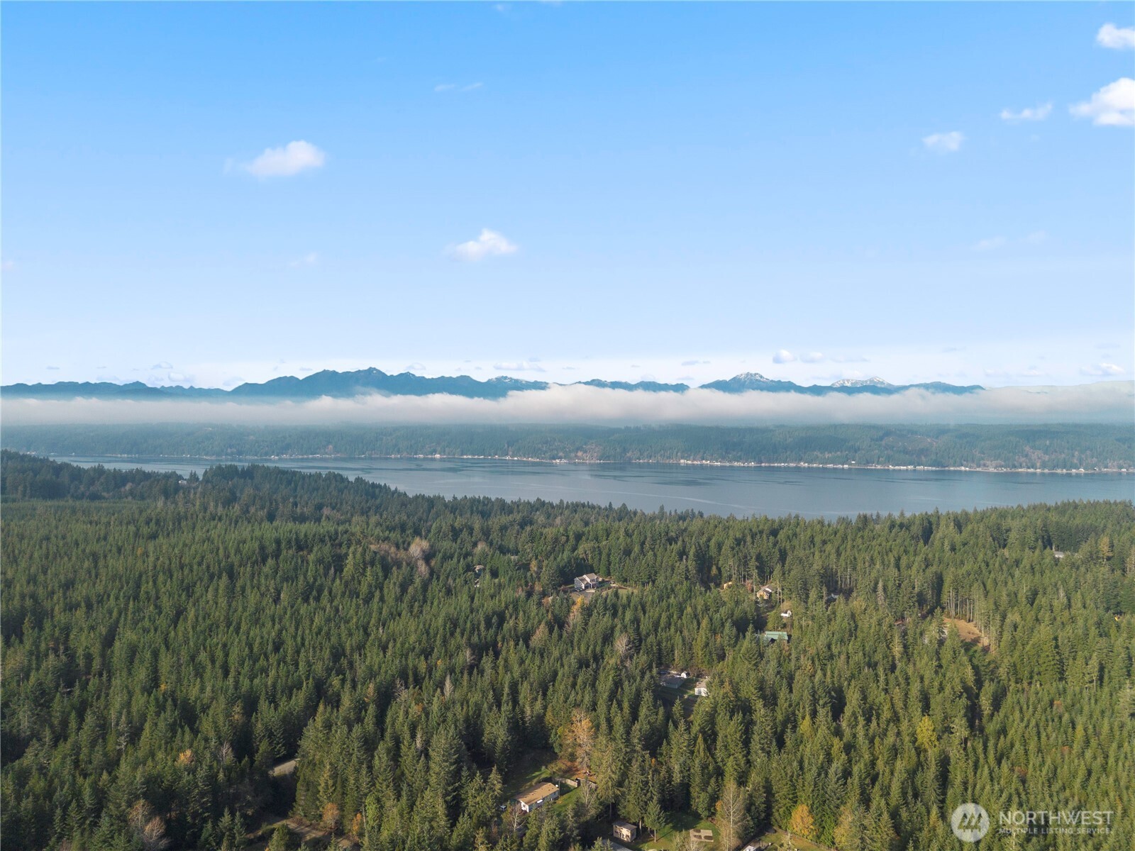 151 East Kingsley Place Belfair, WA 98528 - Photo 27 of 40 a view of an ocean and mountain