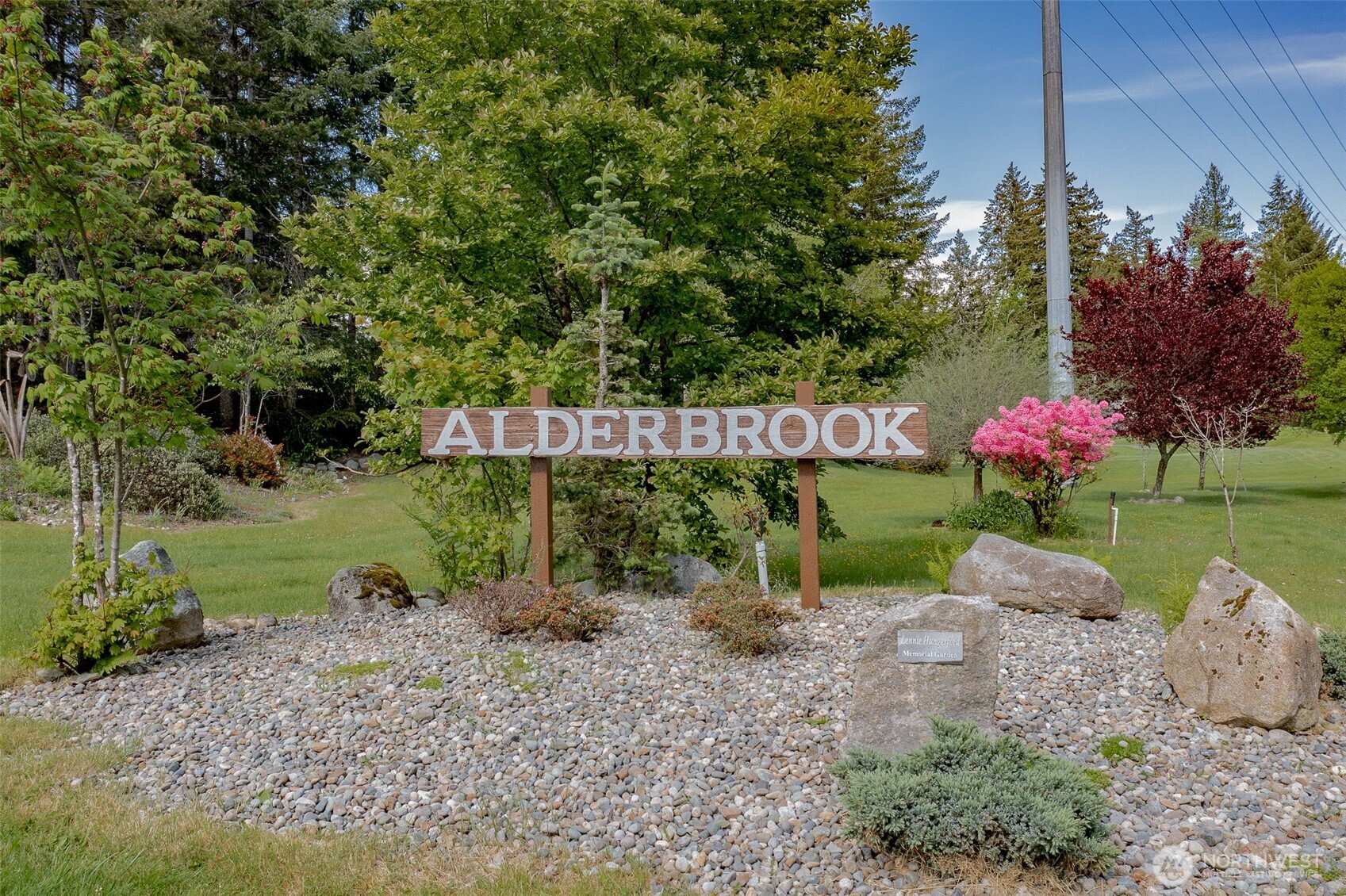 151 East Kingsley Place Belfair, WA 98528 - Photo 32 of 40 a green field with flowers and trees