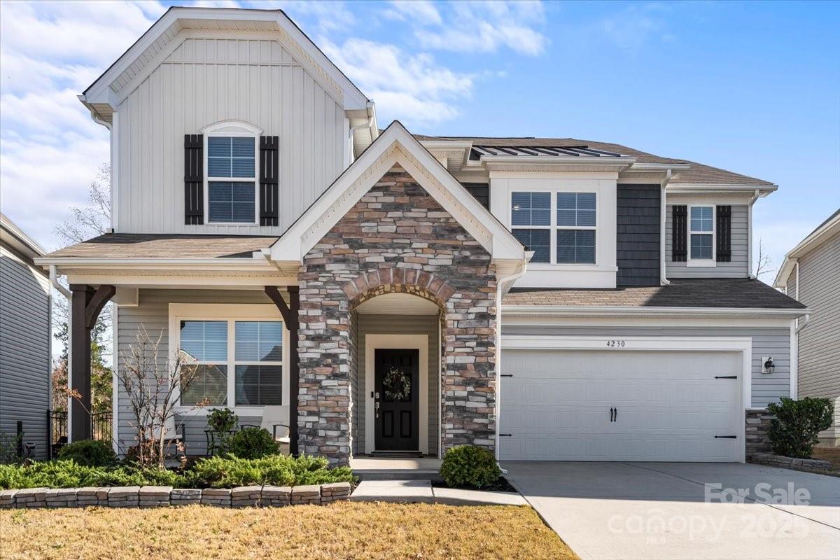 front view of a house