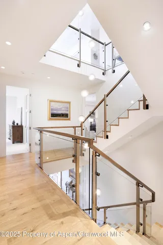 a view of entryway and hall