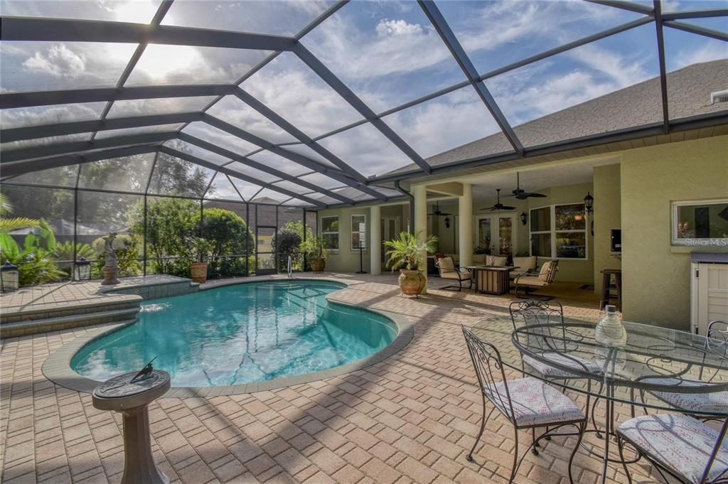 8209 Southwest 196th Ct Road Dunnellon, FL 34432 - Photo 23 of 29 a view of a swimming pool with a patio