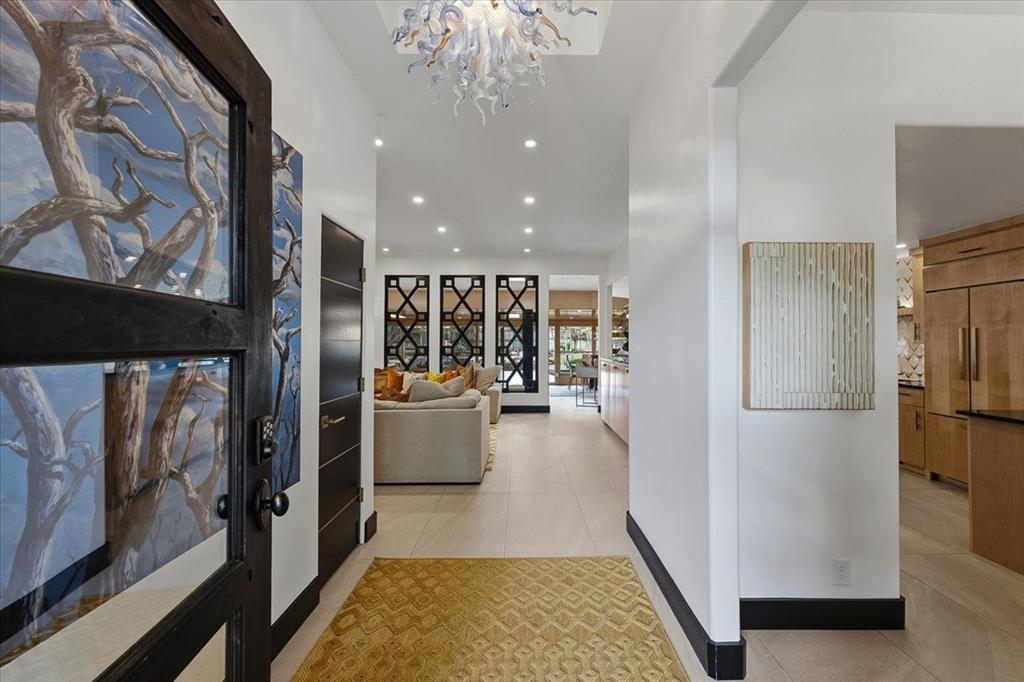 308 North Broadway Road Azle, TX 76020 - Photo 3 of 31 View from the front door to the open living areas