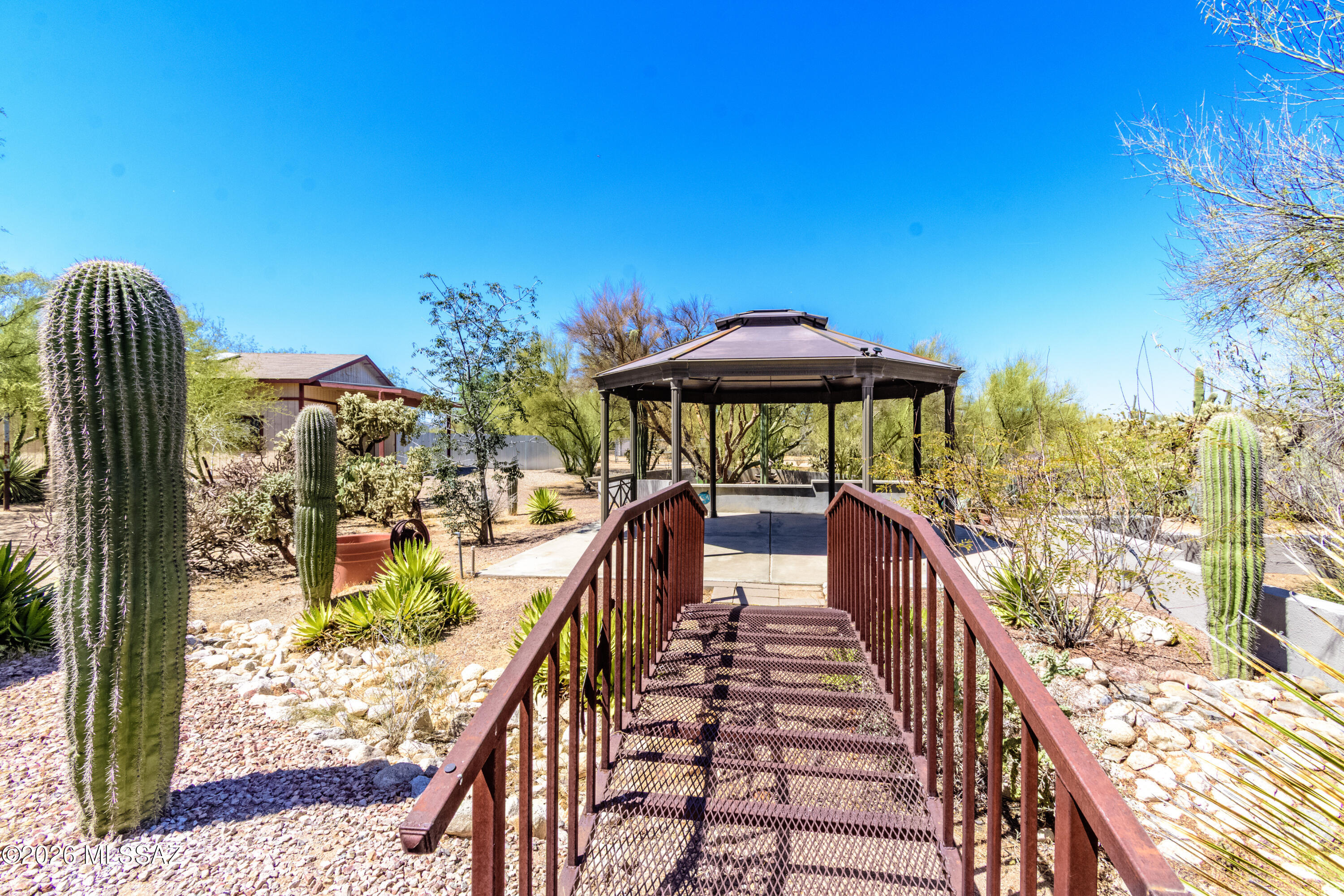 3002 West Oasis Road Tucson, AZ 85742 - Photo 49 of 49 Bridge and Pavillion 3002