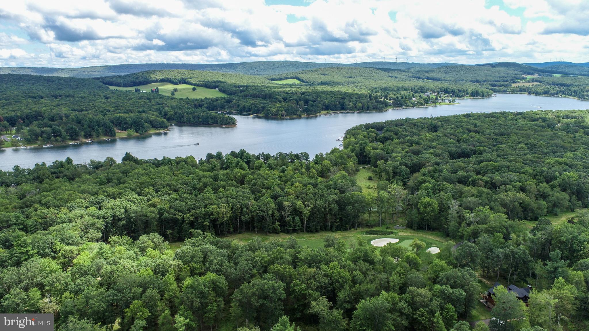 0 Crows Point Road Swanton, MD 21561 - Photo 7 of 15 an aerial view of green landscape with trees houses and lake view