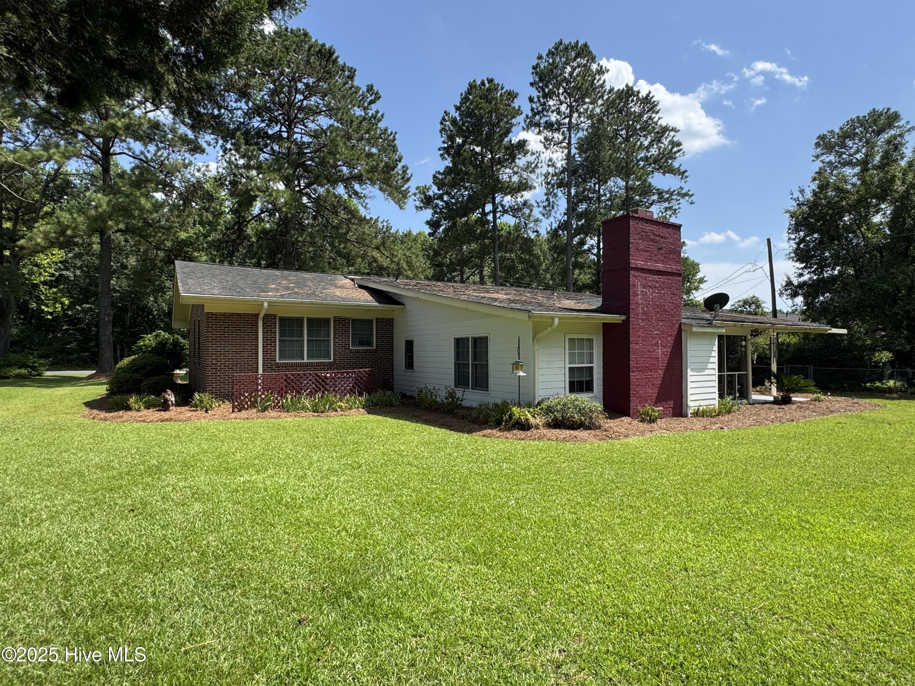 136 Brown Maultsby Road Whiteville, NC 28472 - Photo 21 of 25 Back of Home