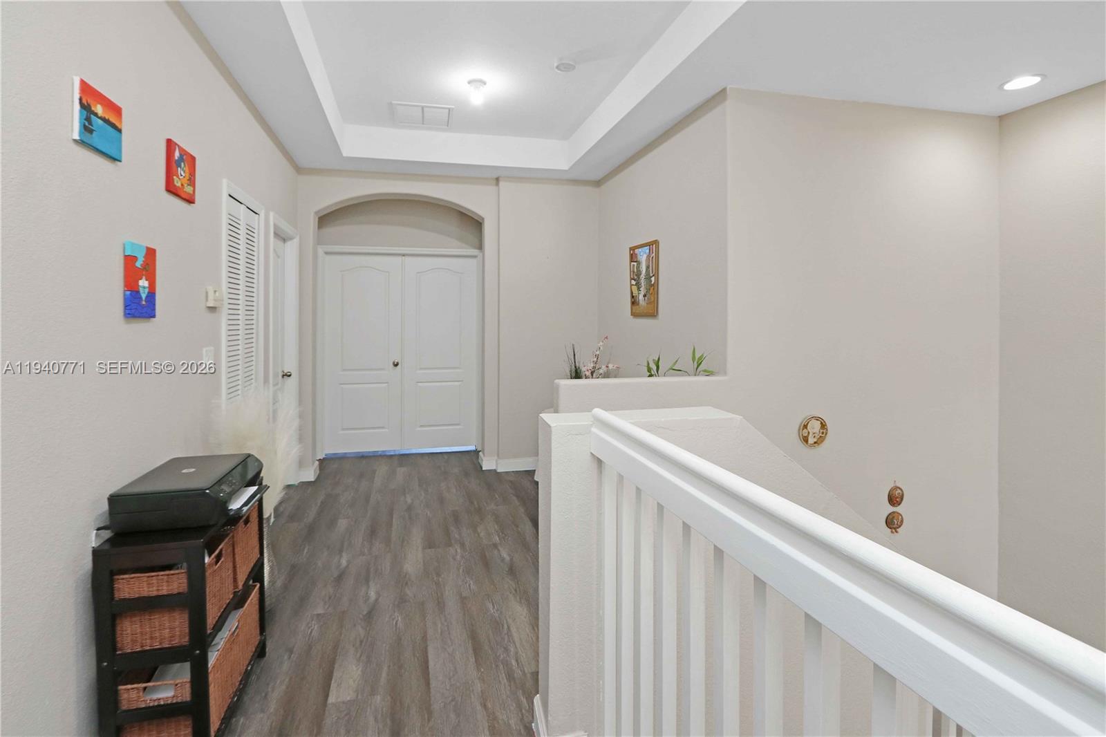 14973 Southwest 8th Terrace Miami, FL 33194 - Photo 23 of 32 a view of a hallway with a washer and dryer