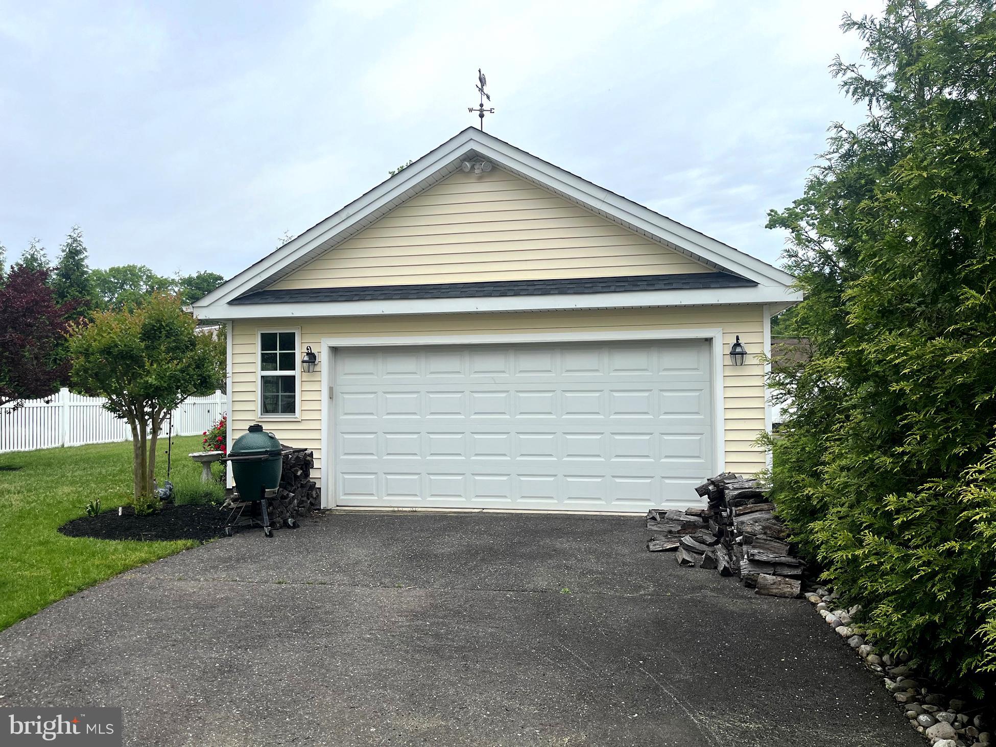 1141 Fulling Mill Lane Haddon Heights, NJ 08035 - Photo 39 of 41 Detached 2-car garage.