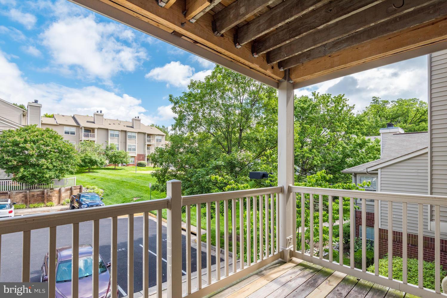 1732 Ascot Way, Unit E Reston, VA 20190 - Photo 20 of 21 Exterior Balcony