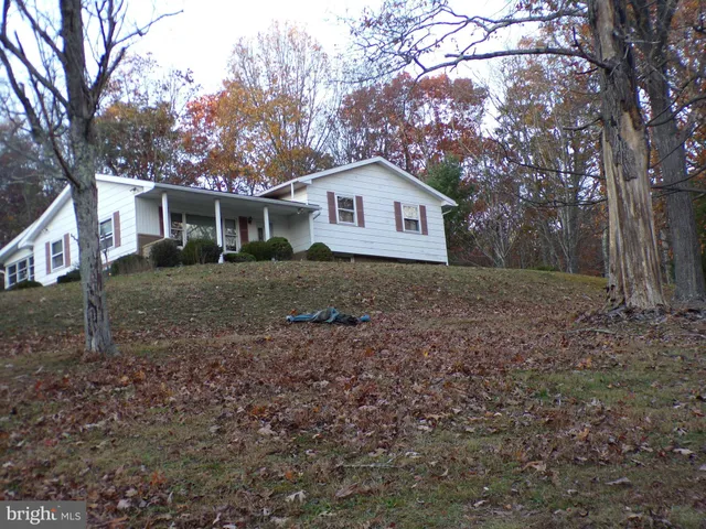 a house that has a tree in front of it