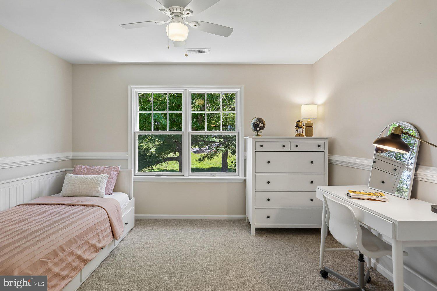 20920 Sunnyacres Road Gaithersburg, MD 20882 - Photo 35 of 64 Bedroom 2 with new carpet and ceiling fan