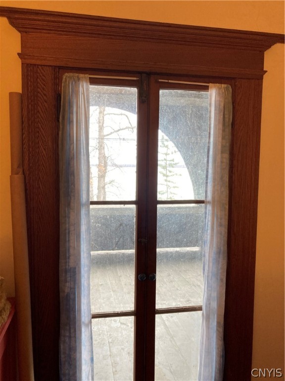 845 Farley's Point Road Springport, NY 13160 - Photo 20 of 45 door opens to second floor covered porch