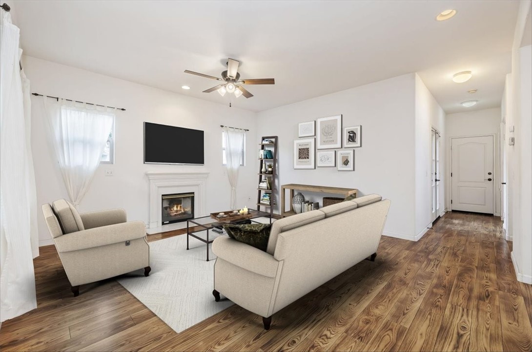 2454 Crossroads Court Duarte, CA 91010 - Photo 12 of 33 Virtually staged family room