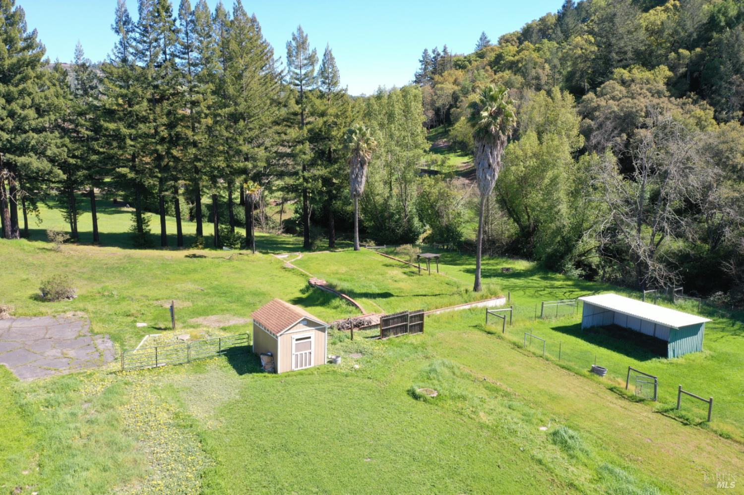 1360 Riebli Road Santa Rosa, CA 95404 - Photo 13 of 55 a garden view with a seating space
