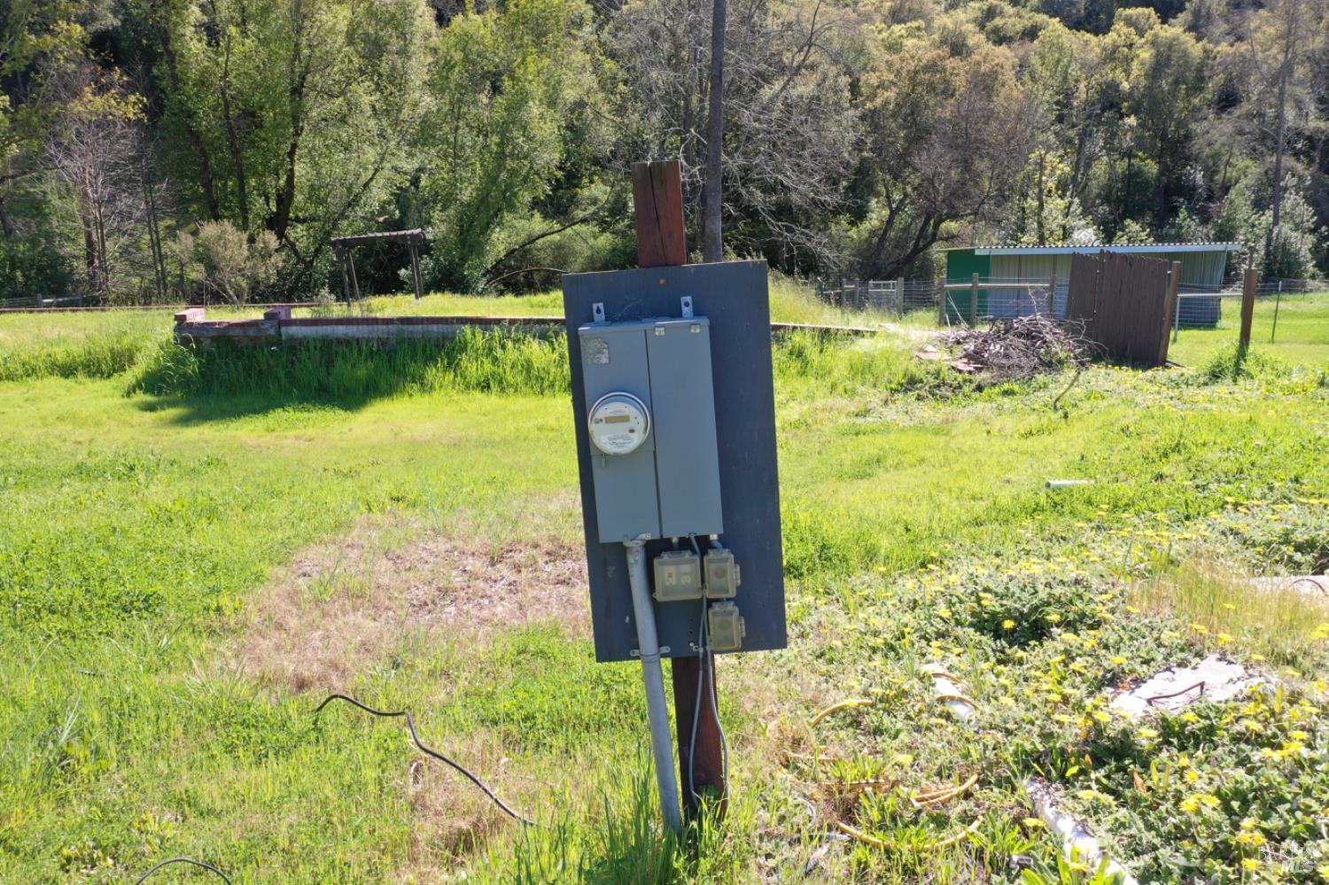 1360 Riebli Road Santa Rosa, CA 95404 - Photo 32 of 55 a backyard of a house with lots of green space