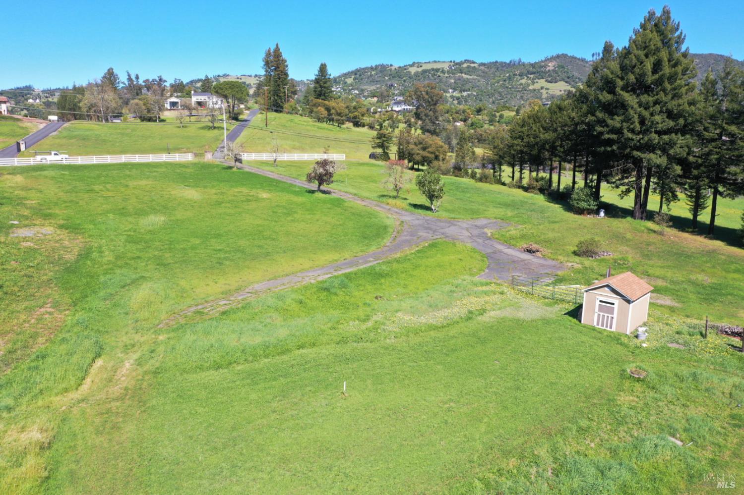 1360 Riebli Road Santa Rosa, CA 95404 - Photo 35 of 55 a view of a golf course with a field