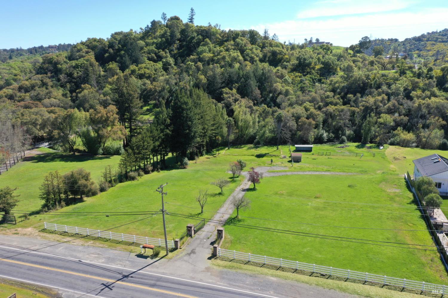 1360 Riebli Road Santa Rosa, CA 95404 - Photo 39 of 55 a view of a park with large trees