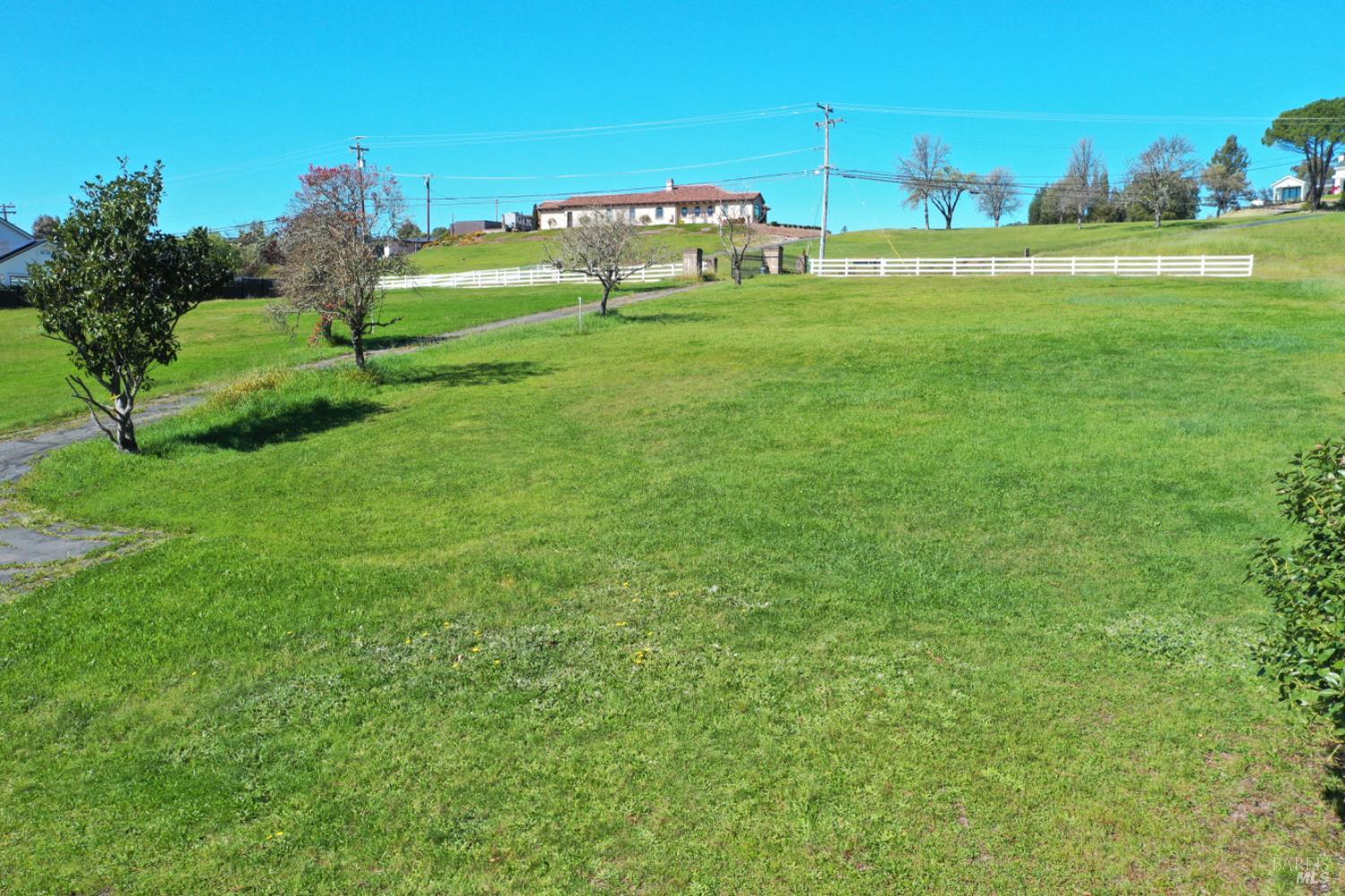1360 Riebli Road Santa Rosa, CA 95404 - Photo 53 of 55 a view of field with bench and trees